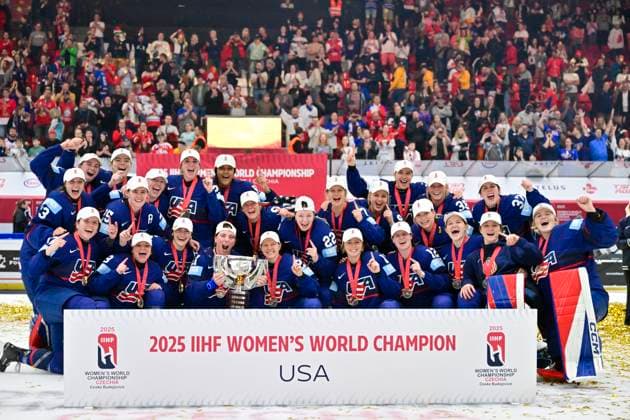 Ice Hockey, Women, World Championship, Final, USA - Canada, World Champion USA