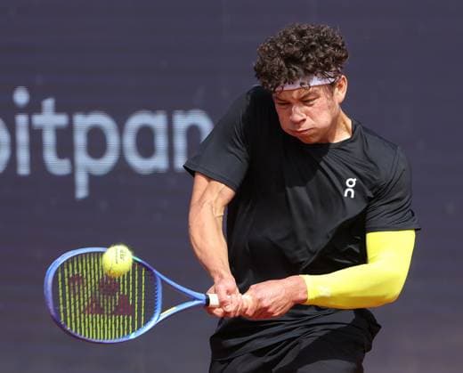 19 04 2025, BMW Open MTTC Iphitos ATP Tour 500, Munich, Tennis, Sport, in the picture Ben Shelton USA