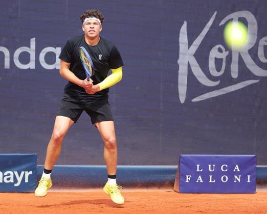19 04 2025, BMW Open MTTC Iphitos ATP Tour 500, Munich, Tennis, Sport, in the picture Ben Shelton USA