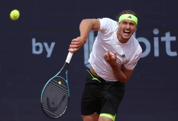 19 04 2025, BMW Open MTTC Iphitos ATP Tour 500, Munich, Tennis, Sport, in the picture Alexander Zverev GER
