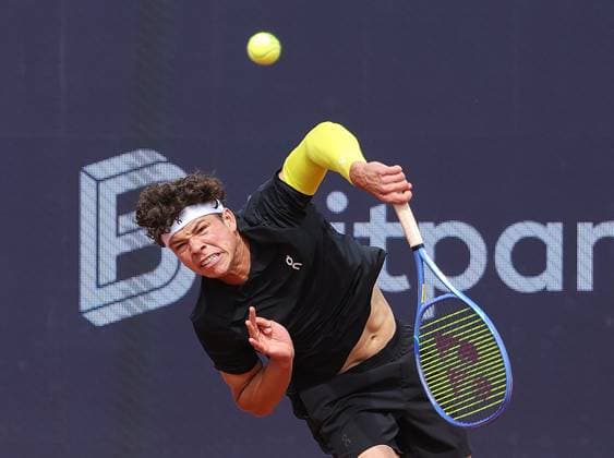 19 04 2025, BMW Open MTTC Iphitos ATP Tour 500, Munich, Tennis, Sport, in the picture Ben Shelton USA