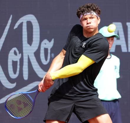 19 04 2025, BMW Open MTTC Iphitos ATP Tour 500, Munich, Tennis, Sport, in the picture Ben Shelton USA