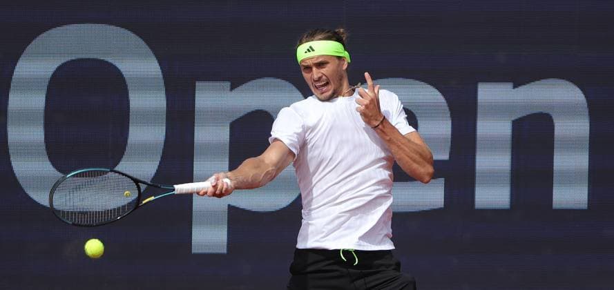 19 04 2025, BMW Open MTTC Iphitos ATP Tour 500, Munich, Tennis, Sport, in the picture Alexander Zverev GER