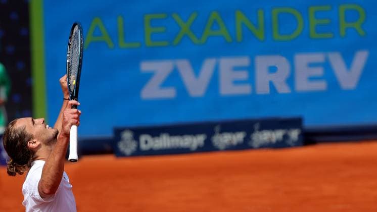 19 04 2025, BMW Open MTTC Iphitos ATP Tour 500, Munich, Tennis, Sport, in the picture Alexander Zverev GER BMW Open 2025 winner