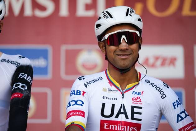Cycling, Amstel Gold Race Men, 20 04 2025 Jhonatan Narvaez ECU, UAE Team Emirates XRG Berg en Terblijt Limburg Netherlands Copyright: xMarcelxHilgerx