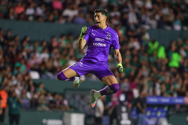 RECORD DATE NOT STATED Liga BBVA MX Clausura 2025 Leon vs Monterrey Esteban Andrada of Monterrey during the 17th round match between Leon and Monterrey as part of the Liga BBVA MX, Torneo Clausura 2025 at Nou Camp Leon Stadium, on April 20, 2025 in Leon, Guanajuato, Mexico. LEON GUANAJUATO MEXICO  Copyright: xEduardoxSerratosx 20250420202249_LMX_C25_LEO_MTY_ANDRADA50