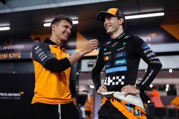 4 Lando Norris GBR, McLaren F1 Team , 81 Oscar Piastri AUS, McLaren F1 Team , F1 Grand Prix of Saudi Arabia at Jeddah Corniche Circuit on April 20, 2025 in Jeddah, Saudi Arabia Photo by HOCH ZWEI Jeddah Saudi Arabia