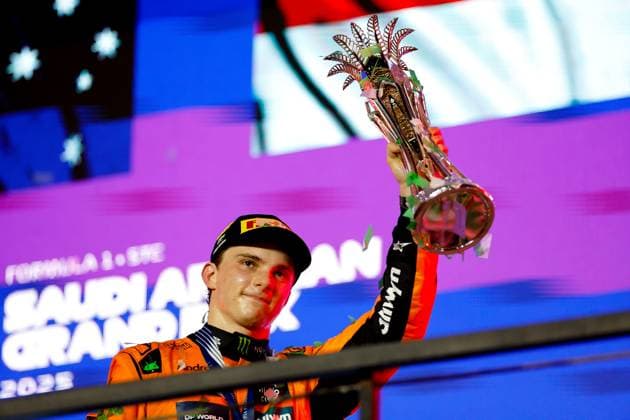 Formula 1, GP Saudi Arabia in Jeddah, winner Oscar Piastri