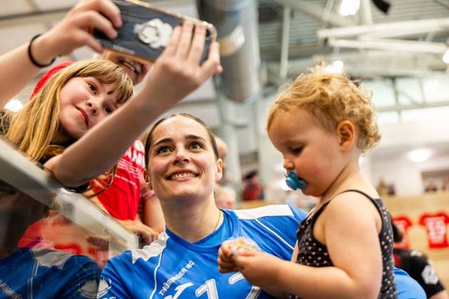 Handball, Ex-national player Dinah Eckerle is expecting her second child - Archive pictures