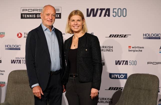 Stuttgart , Porsche Tennis Grand Prix Final, from left