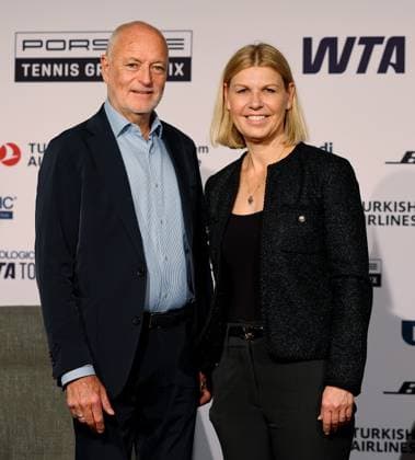 Stuttgart , Porsche Tennis Grand Prix Final, from left
