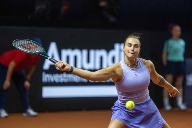 Aryna Sablenka xettx, Germany, Stuttgart, 21 04 2025, Tennis, 48 Porsche Tennis Grand Prix, 2025, Final, A Sabalenka J Ostapenko LAT , Porsche Arena Photo A2 Bildagentur Peter Hartenfelser