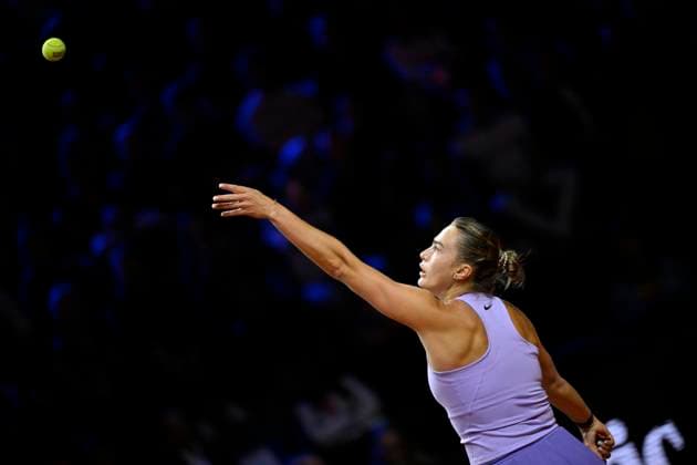 Aryna Sabalenka BLR Action Serve Tennis Womens Porsche Cup Porsche Tennis Grand Prix GP Stuttgart 2025 Porsche Arena 21 04 2024 DFL REGULATIONS PROHIBIT ANY USE OF PHOTOGRAPHS AS IMAGE SEQUENCES AND OR QUASI VIDEO Tennis Womens Porsche Cup Porsche Tennis Grand Prix GP Stuttgart 2025
