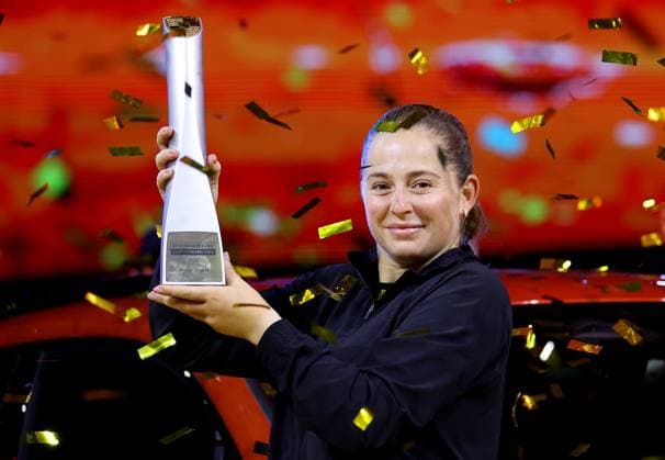 Tennis, WTA tournament in Stuttgart, winner Jelena Ostapenko