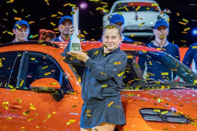 , Aryna Sabalenka vs Jelena Ostapenko, Tennis, Porsche Tennis Grand Prix, Center Court, Womens Singles, Final, Season 2025, 21 04 2025, Aryna Sabalenka vs Jelena Ostapenko, Tennis, Porsche Tennis Grand Prix, Center Court, Womens Singles, Final, Season 2025, 21 04 2025, Stuttgart Copyright: xEibner-Pressefoto EdwardxCheungx EP_ECG