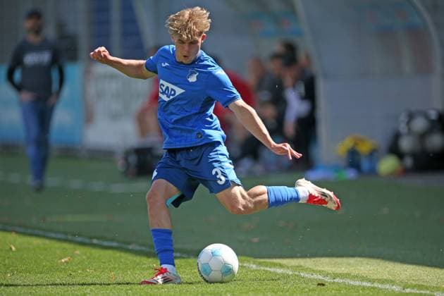 Hennes Behrens Hoffenheim TSG Hoffenheim 2 vs Hessen Kassel Hoffenheim, GER, 20 04 2025 ,Soccer Regionalliga Südwest 2024 2025