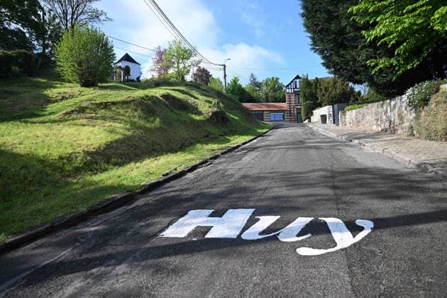 22-04-2025 Allenamento Fleche Wallonne 2025; Huy; 