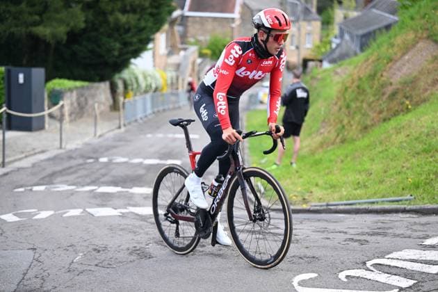 22-04-2025 Allenamento Fleche Wallonne 2025; 2025, Lotto; Huy; 