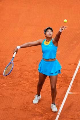 Mutua Madrid Open - Previews Naomi Osaka during the match between Japan s Naomi Osaka and Italy s Lucia Bronzetti of the Mutua Madrid Open 2025, ATP, Tennis Herren Masters 1000 and WTA, Tennis Damen 1000, tournament celebrated at Caja Magica on April 22, 2025 in Madrid, Spain. Madrid Spain  Copyright: xJosexBretonx originalFilename:bretonhernandez-mutuamad250422_npfiq.jpg