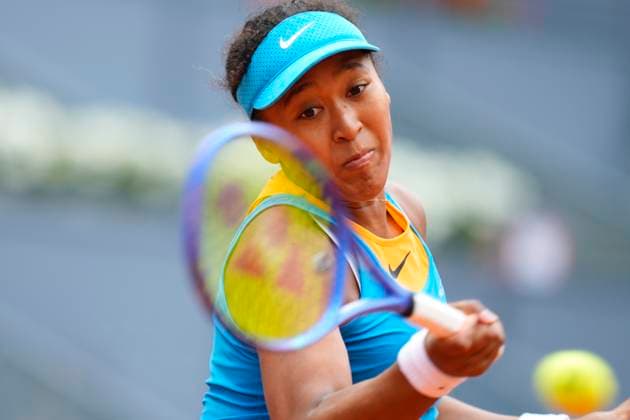 Mutua Madrid Open - Previews Naomi Osaka during the match between Japan s Naomi Osaka and Italy s Lucia Bronzetti of the Mutua Madrid Open 2025, ATP, Tennis Herren Masters 1000 and WTA, Tennis Damen 1000, tournament celebrated at Caja Magica on April 22, 2025 in Madrid, Spain. Madrid Spain  Copyright: xJosexBretonx originalFilename:bretonhernandez-mutuamad250422_npC3y.jpg