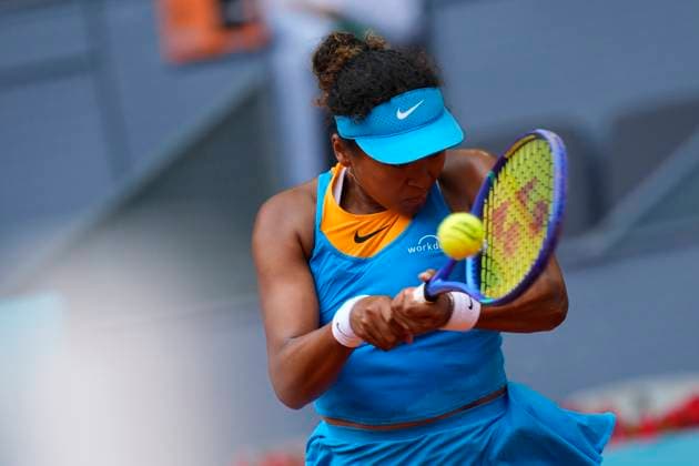 Mutua Madrid Open - Previews Naomi Osaka during the match between Japan s Naomi Osaka and Italy s Lucia Bronzetti of the Mutua Madrid Open 2025, ATP, Tennis Herren Masters 1000 and WTA, Tennis Damen 1000, tournament celebrated at Caja Magica on April 22, 2025 in Madrid, Spain. Madrid Spain  Copyright: xJosexBretonx originalFilename:bretonhernandez-mutuamad250422_npUpd.jpg