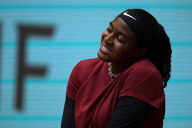 April 22, 2025, Madrid, Madrid, Spain: HAILEY BAPTISTE of USA during her match against SORANA CIRSTEA of Romania on Day Two of the Mutua Madrid Open at La Caja Magica. HAILEY BAPTISTE Won 6-2 5-7 7-6. Madrid Spain - ZUMAd308 20250422_zsp_d308_033 Copyright: xJuanxCarlosxLucasx