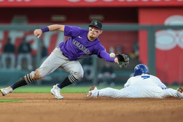 Baseball, MLB, Kansas City Royals - Colorado Rockies