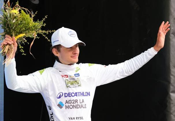 Tour des Alpes 2025 - UCI Cycling Race Tour of the Alps Pierre Teyssot MAXPPP ; Tour des Alpes 2025 - UCI Cycling Race Tour of the Alps. San Candido - Innichen, Italy on April 23, 2025. Stage 3, 145.5 km from Vipiteno - Racines to San Candido - Innichen. Italy s Marco Frigo (Israel Premier Tech) wins the stage. Paul Seixas (FRA) Decathlon AG2R La Mondiale Pierre Teyssot Maxppp Vipiteno - Racines Vipiteno - Racines Trentino Alto Adige Italy  Copyright: xMAXPPPxPierrexTeyssotx TEP63950 TEP63950