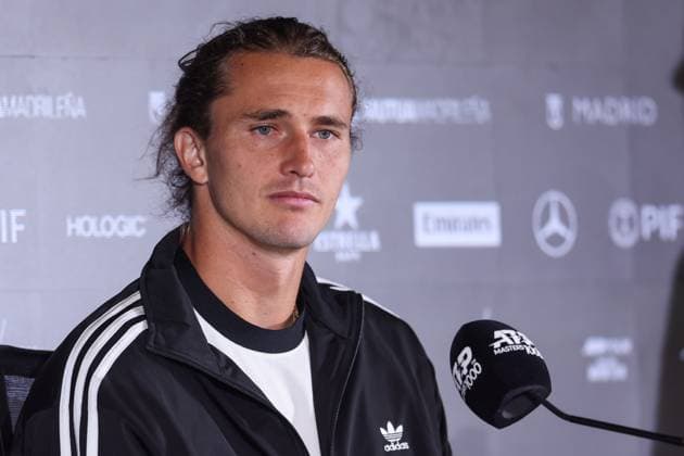 Tennis, ATP tournament in Madrid, Alexander Zverev press conference