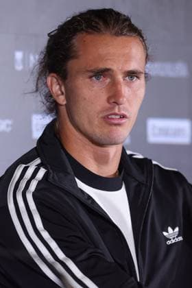 April 23, 2025, Madrid, Madrid, SPAIN: Alexander Zverev of Germany attends his press conference, PK, Pressekonferenz during the Mutua Madrid Open 2025, ATP, Tennis Herren Masters 1000 and WTA, Tennis Damen 1000, tennis tournament celebrated at Caja Magica on April 23, 2025 in Madrid, Spain. Madrid SPAIN - ZUMAa181 20250423_zaa_a181_109 Copyright: xIrinaxR.xHipolitox