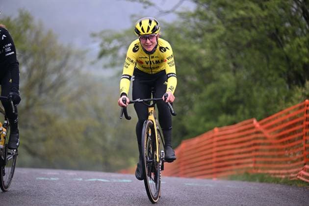 24-04-2025 Allenamento 2 Liegi Bastogne Liegi 2025; 2025, Visma - Lease A Bike Women; La Redoute; 