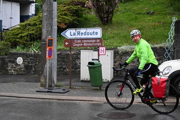 24-04-2025 Allenamento 2 Liegi Bastogne Liegi 2025; La Redoute; 