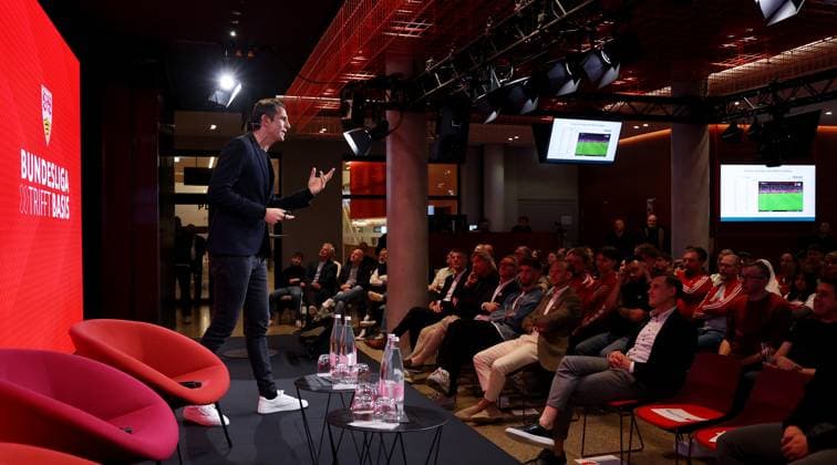 BAU 24 04 2025 Stuttgart Football Talk Format Bundesliga meets Basis , Referee Deniz Aytekin