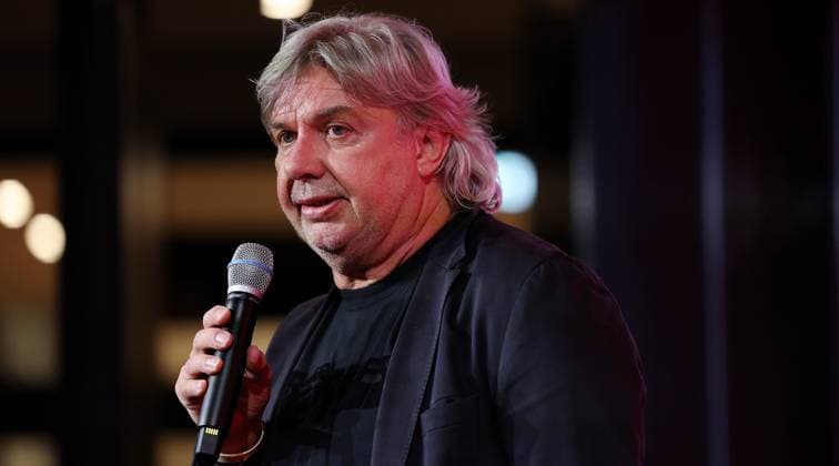 BAU 24 04 2025 Stuttgart Football Talk Format Bundesliga meets grassroots , Ronny Zimmermann, First Vice President of the DFB