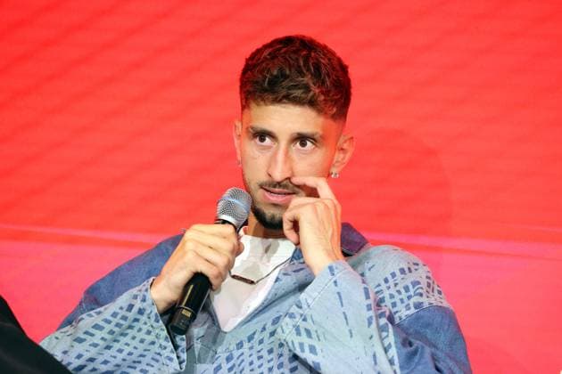24 04 25 Talk Format Bundesliga meets Basis Germany, Stuttgart, 24 04 2025, Football, Bundesliga, VfB Stuttgart, Talk Format Bundesliga meets Basis Atakan Karazor VfB Stuttgart