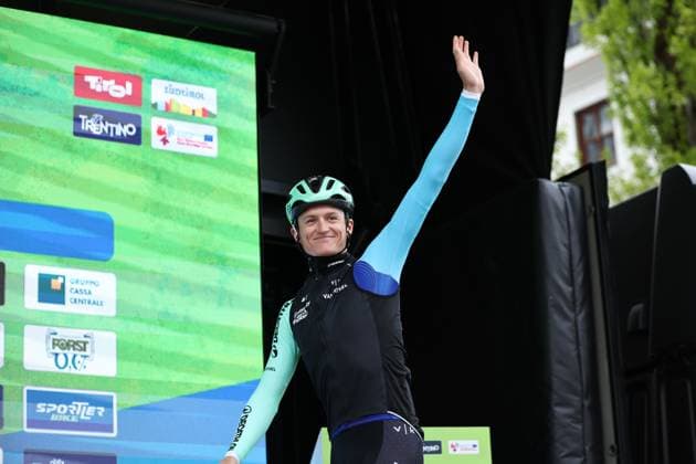 CYCLING - Tour of the Alps 2025 LIENZ,AUSTRIA,25.APR.25 - CYCLING - Tour of the Alps, stage 5, Lienz - Lienz. Image shows Felix Gall (AUT Decathlon-AG2R).  GEPAxpictures xDavidxGeieregger