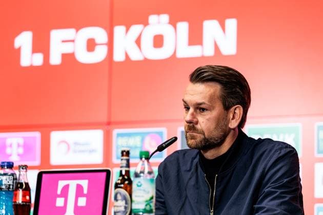 1 FC Köln Press Conference 25 04 2025 Thomas Kessler 1 FC Köln Head of the Licensed Player Department Press Conference 1 FC Köln Köln, RheinEnergiestadion, 25 04 2025 Copyright: xBEAUTIFULxSPORTS Wunderlx