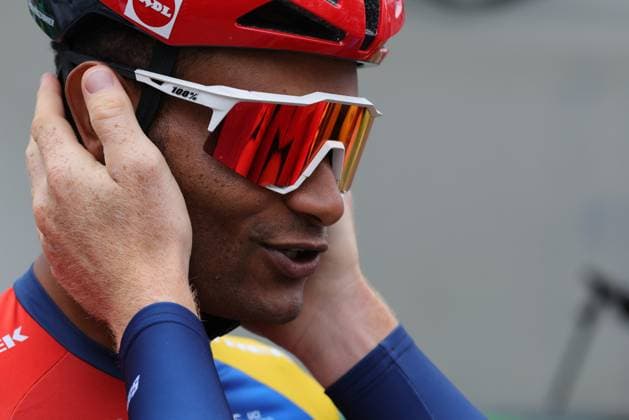Tour des Alpes 2025 - UCI Cycling Race Tour of the Alps Pierre Teyssot MAXPPP ; Tour des Alpes 2025 - UCI Cycling Race Tour of the Alps. Lienz, Austria on April 25, 2025. Stage 5, 112.2 km from Lienz to Lienz. Amanue Ghebreigzabhier (ERI) Lidl Trek Pierre Teyssot Maxppp Lienz Lienz Osttirol Austria  Copyright: xMAXPPPxPierrexTeyssotx TEP64816 TEP64816