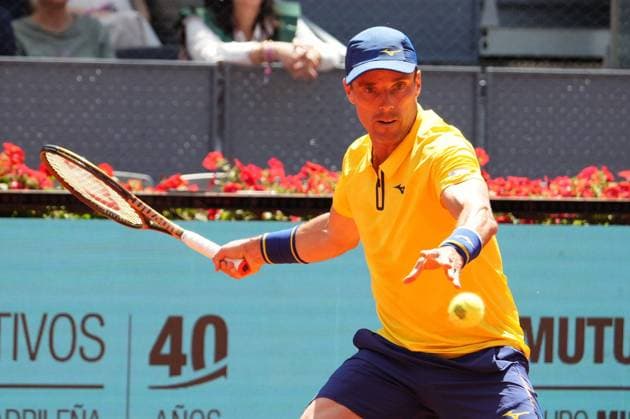 Alexander Zverev VS Roberto Bautista Mutua Madrid Open at La Caja Magica on April 25, 2025 in Madrid, Spain Cordon Press Cordon Press 
