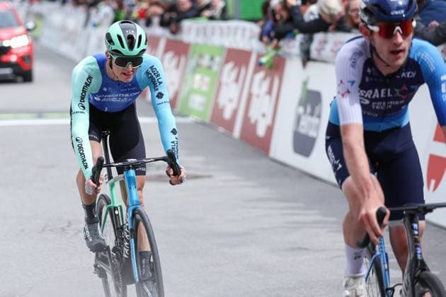 CYCLING - Tour of the Alps 2025 LIENZ,AUSTRIA,25.APR.25 - CYCLING - Tour of the Alps, stage 5, Lienz - Lienz. Image shows Felix Gall (AUT Decathlon AG2R la Mondiale).  GEPAxpictures xDavidxGeieregger