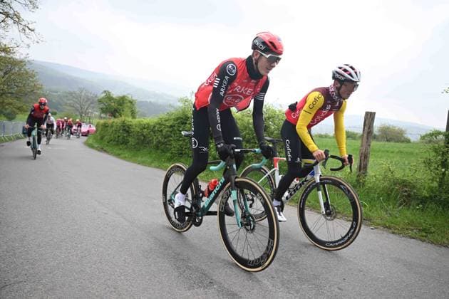 25-04-2025 Allenamento 2 Liegi Bastogne Liegi 2025; 2025, Arkea - Beb Hotel; 2025, Cofidis; La Redoute; 