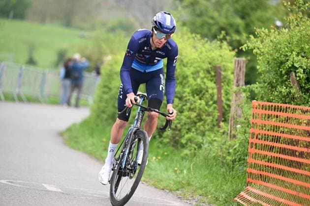 25-04-2025 Allenamento 2 Liegi Bastogne Liegi 2025; 2025, Israel - Premier Tech; Bennett, George; La Redoute; 