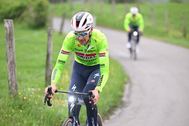25-04-2025 Allenamento 2 Liegi Bastogne Liegi 2025; 2025, Soudal - Quick Step; Serry, Pieter; La Redoute; 