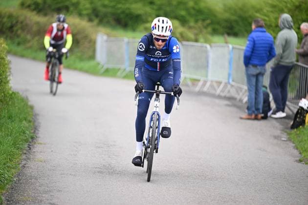 25-04-2025 Allenamento 2 Liegi Bastogne Liegi 2025; 2025, Groupama - Fdj; Pacher, Quentin; La Redoute; 