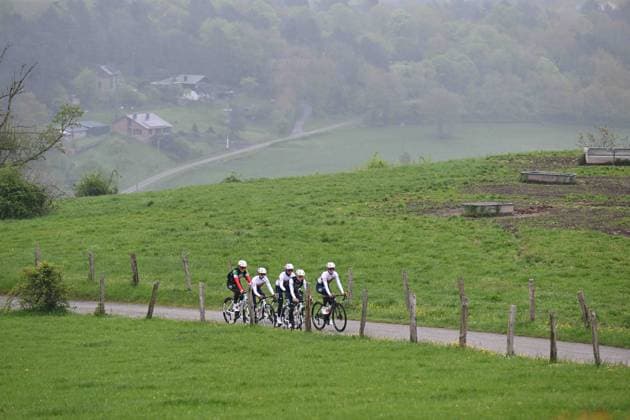 25-04-2025 Allenamento 2 Liegi Bastogne Liegi 2025; 2025, Uae - Adq; Longo Borghini, Elisa; La Redoute; 