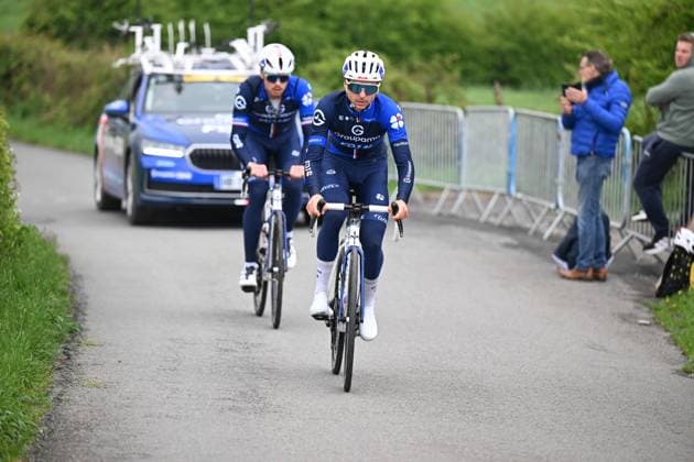 25-04-2025 Allenamento 2 Liegi Bastogne Liegi 2025; 2025, Groupama - Fdj; Molard, Rudy; La Redoute; 