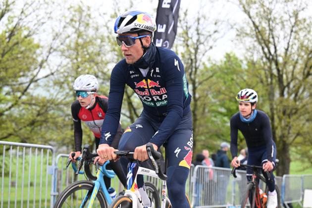 25-04-2025 Allenamento 2 Liegi Bastogne Liegi 2025; 2025, Red Bull - Bora Hansgrohe; La Redoute; 