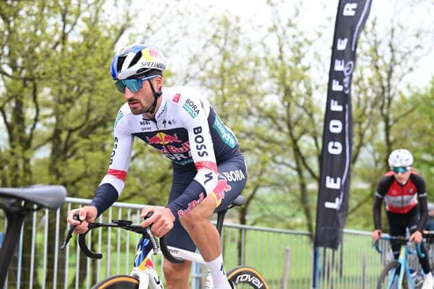 25-04-2025 Allenamento 2 Liegi Bastogne Liegi 2025; 2025, Red Bull - Bora Hansgrohe; Moscon, Gianni; La Redoute; 