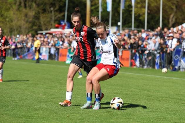 Football, Women, 2nd BL, Hamburger SV - FC Ingolstadt 04