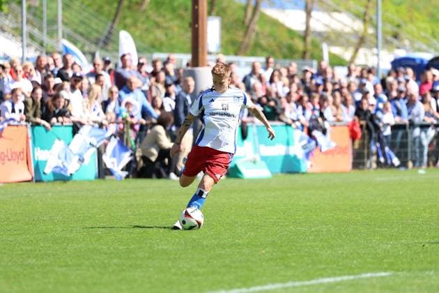 Soccer I Women I Season 2024 2025 I 2 Bundesliga I 23 Matchday I Hamburger SV FC Ingolstadt 04 I 26 04 2025 Jobina Verena Lahr 31, Hamburger SV Hamburg Am Volksparkstadion Hamburg Germany Copyright: xLobeca VivianxPfaffx